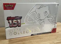 Pokemon Scarlet & Violet 151 Ultra Premium Collection Box Mew (See Photos/Tear) 820650855412 - Image 1