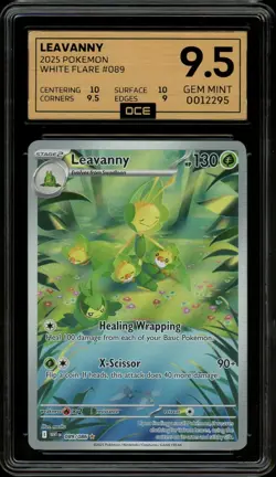Pokemon Slab: Leavanny - 089/086 - WHT - Graded OCE Gem Mint 9.5 - Image 1