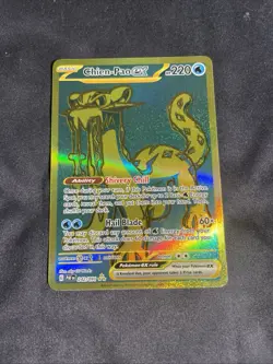 Pokemon TCG Chien-Pao ex Scarlet & Violet: Paldean Fates 242/091 Holo - Image 1