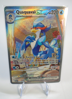 Quaquaval ex SIR Paldea Evolved Special Illustration Rare 260/193 Pokemon NM - Image 1