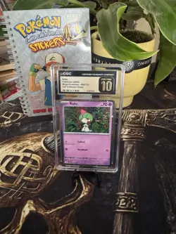 Pokemon COSMOS RALTS Mega Evolutions Chest Promo PRISTINE GRADE 10 POP 2 Not Psa - Image 1