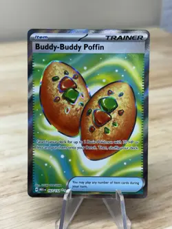 Pokemon Mega Evolution Full Art Buddy-Buddy Poffin 167/132 - Image 1