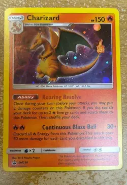 Pokemon TCG Charizard SM226 Sm Promo Holo Rare 150HP Stage 2 English - Image 1