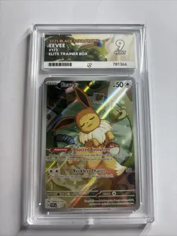 Pokemon TCG Eevee Prismatic Evolutions Promo SVP173 ACE 9 - Image 1