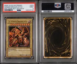 The Winged Dragon of Ra (Secret Rare) GBI-003 PSA 9 MINT - Image 3