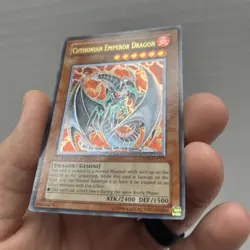 Chthonian Emperor Dragon - TAEV-EN019 - Ultimate Rare - 1st Edition Lightly Play - Image 5