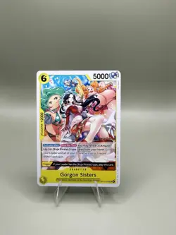 One Piece CCG TCG Gorgon Sisters Op14-105 Release Event Stamp UC - Image 1