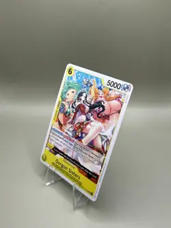 One Piece CCG TCG Gorgon Sisters Op14-105 Release Event Stamp UC - Image 2