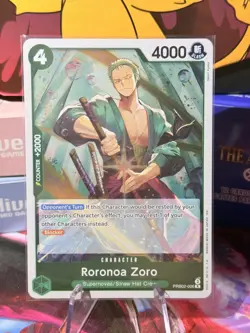 One Piece PRB02-006 Roronoa Zoro R - Premium Booster The Best Vol. 2 - ENG NM - Image 1