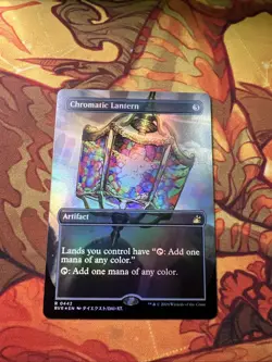 Chromatic Lantern (Anime Borderless) -Foil Near Mint MTG Ravnica Remastered - Image 1