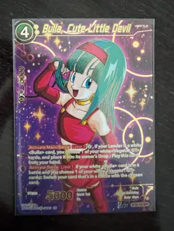 Dragon Ball Super Card - Bulla, Cute Little Devil BT29-130 SPR - Mint - Image 1