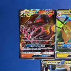 Pokemon Card Lot Of 5 GX Cards LP/NM - Image 2