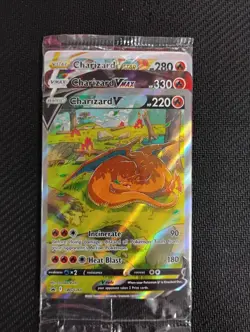 Charizard UPC Ultra Premium Collection 3 Promo Cards Sword and Shield - SEALED - Image 1