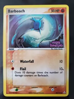 Barboach 60/110 Reverse Holo Stamp Pokemon TCG Card EX Holon Phantoms NM - Image 1
