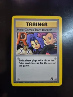 Here Comes Team Rocket Pokemon Card 71/82 NM WOTC - Image 1