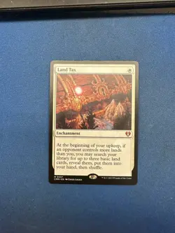Land Tax, Commander Master Set, Magic the Gathering Card, Never Played - Image 1