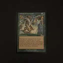 Magic The Gathering Urza's Legacy Defense of the Heart #100 Lightly played - Image 1