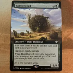 ​Rumbleweed - Outlaws of Thunder Junction Commander extend art- MTG NM - Image 1