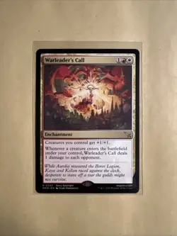 MTG Warleader’s Call MKM 0242 R NM Regular - Image 1