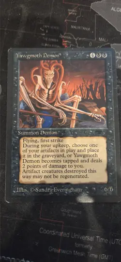 MtG Yawgmoth Demon Antiquities - Image 1