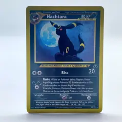 Pokemon TCG Karte - Nachtara 13/75 Holo Neo Entdeckung / Discovery Deutsch NM - Image 1