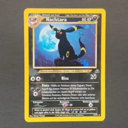 Pokemon TCG Karte - Nachtara 13/75 Holo Neo Entdeckung / Discovery Deutsch NM - Image 3