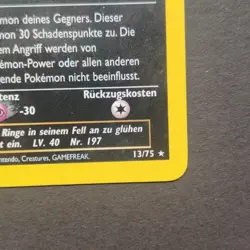 Pokemon TCG Karte - Nachtara 13/75 Holo Neo Entdeckung / Discovery Deutsch NM - Image 5