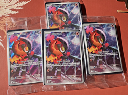 Charcadet 22 Black Star HOLO Promo Phantasmal Flames SEALED 4 Pack Pokemon Card - Image 1