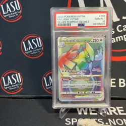 2020 Pokemon SWSH #202 FA/Lugia VSTAR Silver Tempest Secret Psa 10 - Image 1
