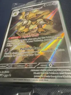 Alakazam 009 Black Star Promo Pokemon TCG Mega Evolutions - Image 3