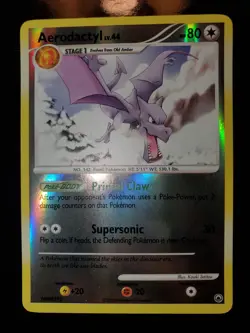 Aerodactyl 15/100 Reverse Holo Pokemon TCG Card DP Majestic Dawn Near Mint NM - Image 3