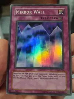 Mirror Wall Yugioh PSV-016 Super Rare NM (Bonus Card included) - Image 1