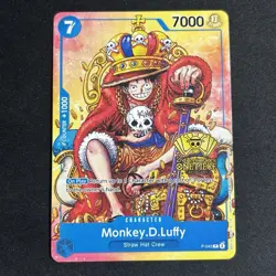 Monkey.D.Luffy (2nd Anniversary Stamped Promo) P-043 - One Piece TCG - English - Image 1