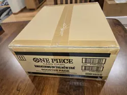 Factory Sealed English One Piece Awakening of the New Era OP-05 Booster Box Case - Image 1