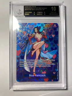 BGS 10 Black Label One Piece Boa Hancock SP Op07-051 Emperors New World English - Image 1