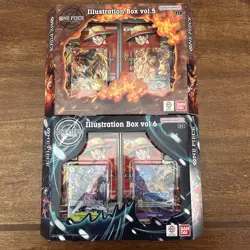 One Piece Illustration Box Vol 5 and 6 Bundle Brand New Sealed Fast Ship - Image 1