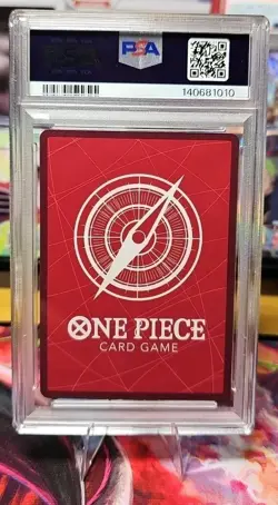 2025 One Piece OP10 English #001 Smoker PSA 10 GEM MINT - Image 2