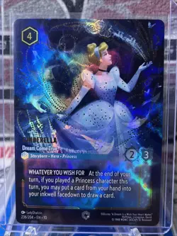 Disney Lorcana Whispers in the Well CINDERELLA Dream Come True (Enchanted) 💎 - Image 1