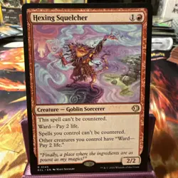 1x Hexing Squelcher NM-Mint, English Lorwyn Eclipsed MTG Magic - Image 2