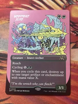 MTG Webstrike Elite (Borderless) [Aetherdrift] Near Mint​ - Image 4