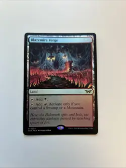 Blazemire Verge Duskmourn: House of Horror Foil - Image 1