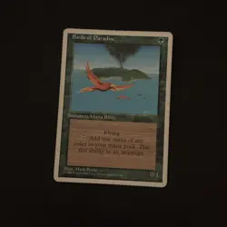 Magic The Gathering Fourth Edition Birds of Paradise #118 Lightly played - Image 1