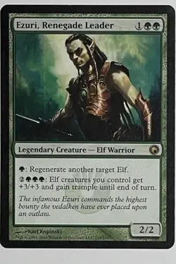 1x - Ezuri, Renegade Leader - Scars of Mirrodin - Magic the Gathering LP MTG - Image 1