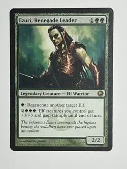 1x - Ezuri, Renegade Leader - Scars of Mirrodin - Magic the Gathering LP MTG - Image 2