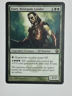 1x - Ezuri, Renegade Leader - Scars of Mirrodin - Magic the Gathering LP MTG - Image 3