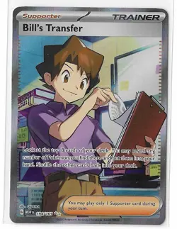 Bill's Transfer 194/165 Pokemon 151 Ultra Rare Scarlet & Violet S&V TCG Card NM - Image 1