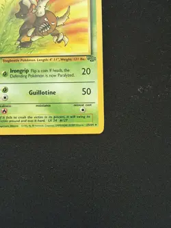 Pokemon TCG Pinsir Jungle Set 25/64 Non-Holo Unlimited LP - Image 3