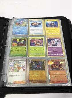 Pokemon Card Lot w/ 2 Binders 3 Mini Portfolios + Sealed Trick or Trade Packs - Image 2