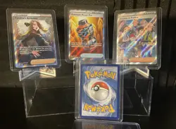 2022-25 Pokemon Full Art Trainers 4 Card Lot - Image 2
