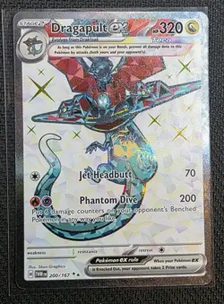 Dragapult EX 200/167 Ultra Rare Holo Pokemon TCG Twilight Masquerade - Image 1